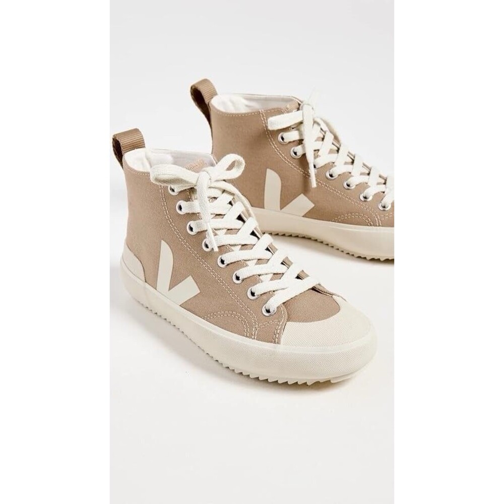 Veja Women's Natural Nova High-Top Sneakers Dune/Pierre Colorway Size 7